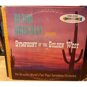 Buddy Bregman – Symphony Of The Golden West 33rpm VG+ AB37